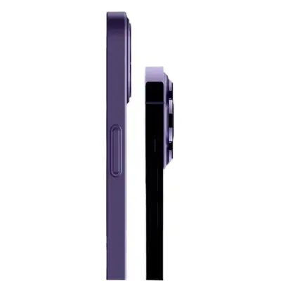 Apple 16 Pro Frosted Mobile Phone Case with Touch Button & Magnetic Shell