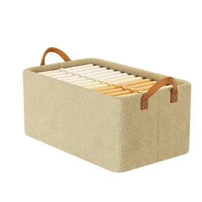 Cationic Storage Box for Wardrobe Large Capacity Fabric Satchel