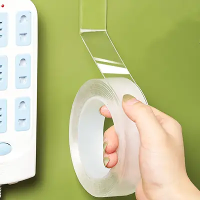 Japanese-style Nano Double-Sided Transparent Wall Tape