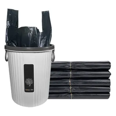 Disposable Plastic Garbage Bags Black Red Blue White