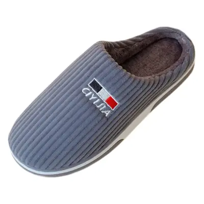 New Women's Autumn and Winter Cotton Slippers Home Indoor Men's Thickened Couples Non-slip Comfortable Soft Bottom Warm Floor Cotton Slippers