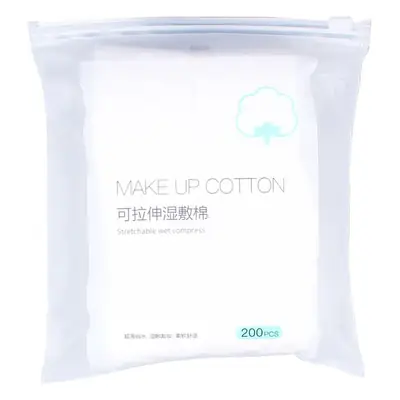 Beixin Wet Makeup Cotton 200 Pcs Stretchable