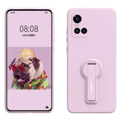 Red Silicone Phone Cover with Lens & Bracket