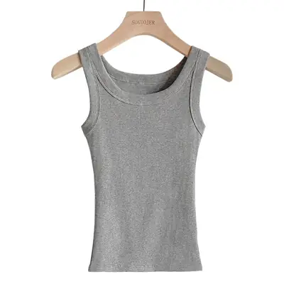 Black Cotton Anti-Glare Vest Large Women