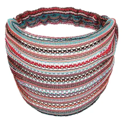 Korean Wide-Brimmed Colorful Striped Hairband for Women