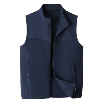Men's Fleece Vest Cardigan Plus Size Outdoor Sports