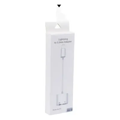 Two-In-One iPhone Headphone Adapter 3.5mm to Lightning