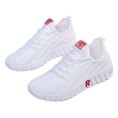 Women White Mesh Casual Shoes New Beijing Style