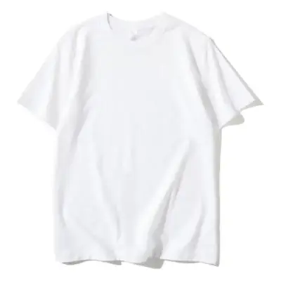 Men Women Cotton T-Shirt Grey 200g