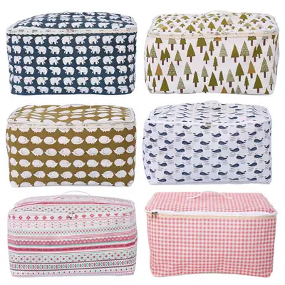 Large Winter Quilt Storage Bag with Zipper & PE Layer