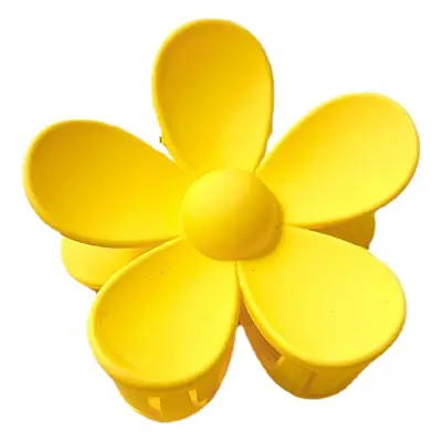 Orange Flower Hair Clip for Girls Bath Use