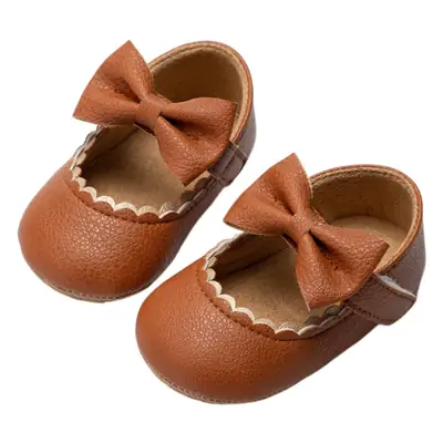Foreign Trade Popular Baby Shoes Bow Princess Shoes Rubber Sole Non-Slip Baby Shoes Toddler Shoes Children's Shoes Baby Shoes