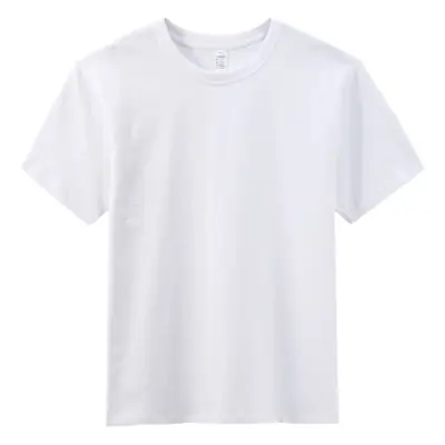 Pure Cotton Unisex White T-Shirt 260g