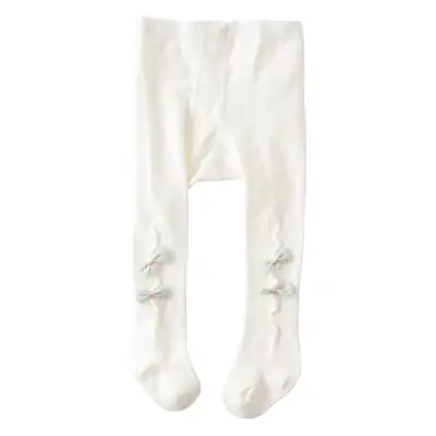 2025 Spring Baby Bow Leggings Combed Cotton Plus Size