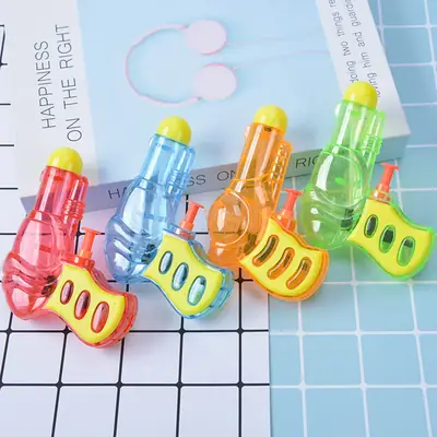 Summer Water-playing transparent small water gun beach swimming props small gifts children stall toys wholesale