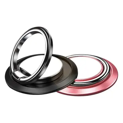 Round Mobile Phone Ring Buckle with Printed LOGO 360° Rotate