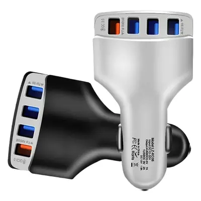 4USB QC3.0 Mobile Phone Car Charger Fast Charging