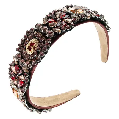 Full Diamond Baroque Headband for Women