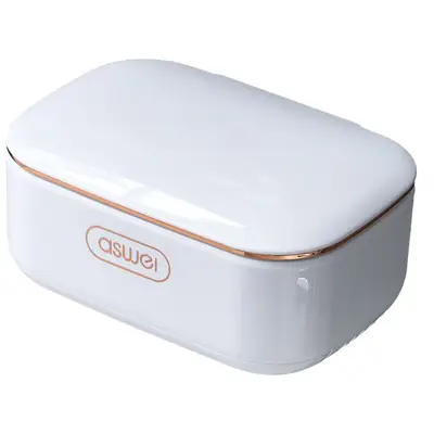 Suction Cup Soap Dish with LED Light & Punch-Free Storage