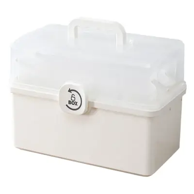 Younai Multi-Layer Medicine Storage Box White