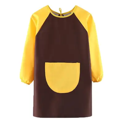 Children's Waterproof Long Sleeve Apron with Bunny Print