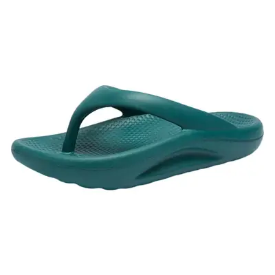 Cross-Border Large Size Slippers Summer Korean Style Trendy Men's Flip-Flops Outer Wear Thick-Soled Couples High-Elastic Beach Sandals