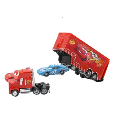 Racing car story alloy car model gift box suit Lightning McQueen children and boys gift