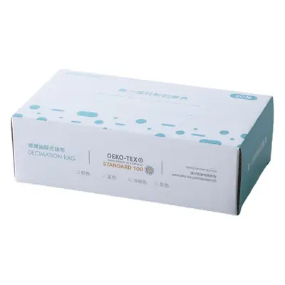 Disposable Dry Cleaning Cloth 22x22cm Grey Microfiber