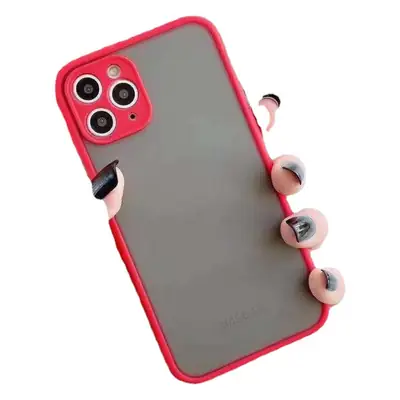 Phone Case with Eye Protection, Frosted Grey, A3 I RENO9 A97 Phantom of the Opera, Drop-Resistant, 300mm Edge