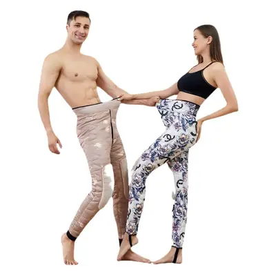Fleece Lined Bare Leg Magic Pants for Women