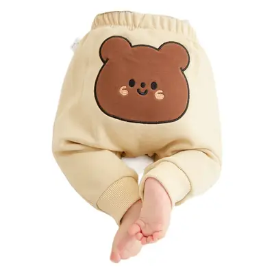 Baby Cotton Pants Big Fart Western Style Mid Waist