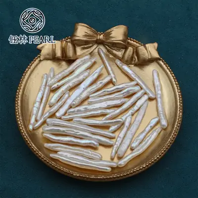 Natural Shaped Fresh Water Pearl Long Toothpicks Wholesale