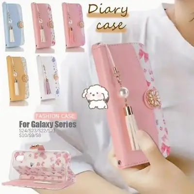 Galaxy S24 Ultra Magnetic Anti Drop Leather Case