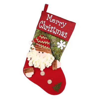Christmas Stocking with Merry Design