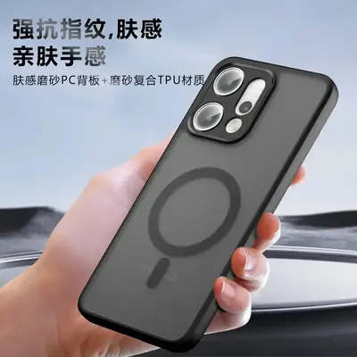 Magnetic Phone Case for Oppo Reno14 with Anti-Fall Protection