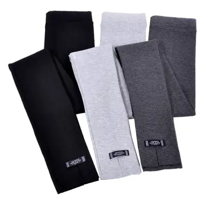Women Slim Fit Winter Grey Leggings Korean Style