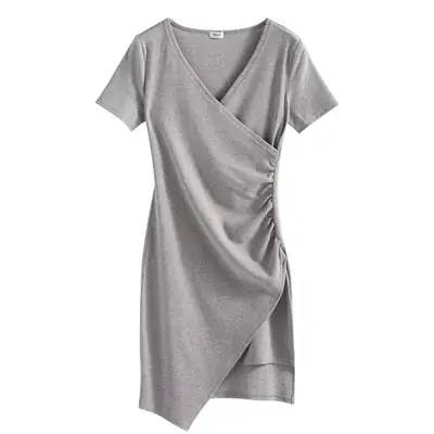 Women French Irregular Dress Summer Slim Skirt 2025