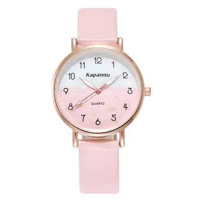 Korean Style Student Watch with Luminous Dial