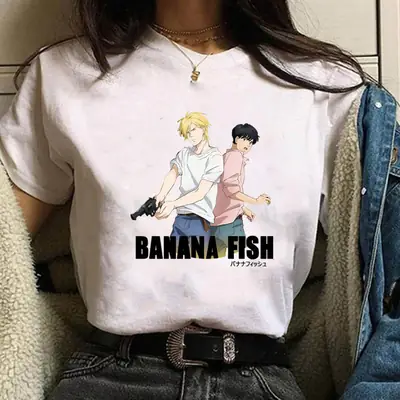 Japanese CarToon Banana Fish T-Shirt for Men Women