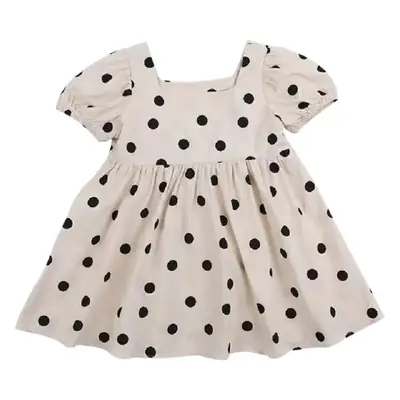 Baby Girls Polka Dot Summer Dress Small Medium