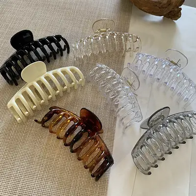 Large Matte Hair Clip for Women Men Beach Use