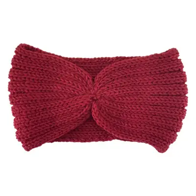 Teal Knitted Explosion Headband for Women