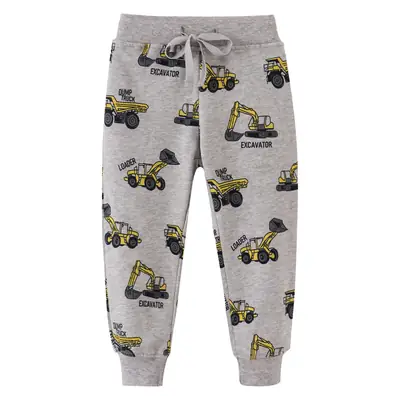 Kids Cotton Terry Autumn Winter Pants Boys