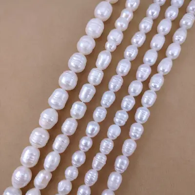 5mm Fresh Water Pearl Thread for DIY Jewelry