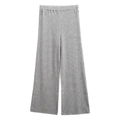 Girls Knitted Wide Leg Pants Medium Large Early Autumn