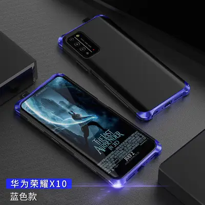 Purple Glow Metal Phone Case for X10 Mobile