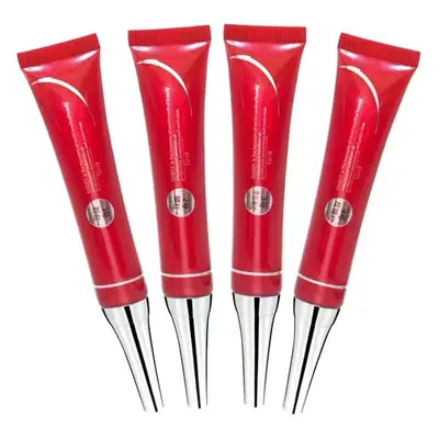 Red Lip Embroidery Reverse Color Lip Gloss