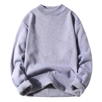 Red Fleece Turtleneck Sweater for Youth