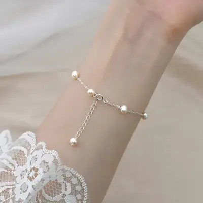 Freshwater Pearl Bracelet for Women Gypsophila