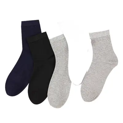 Xinjiang cotton socks men's solid color black and white gray men's cotton socks men's and women's Liaoyuan wholesale seven-day wash-free socks